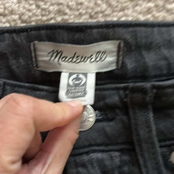 Madewell: The Curvy Vintage Jean Black Denim size 26 - Picture 2 of 7